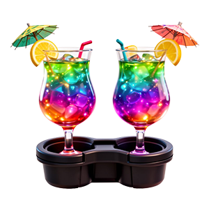 Unlimited Favorite Cocktail Glasses for Cup Holders